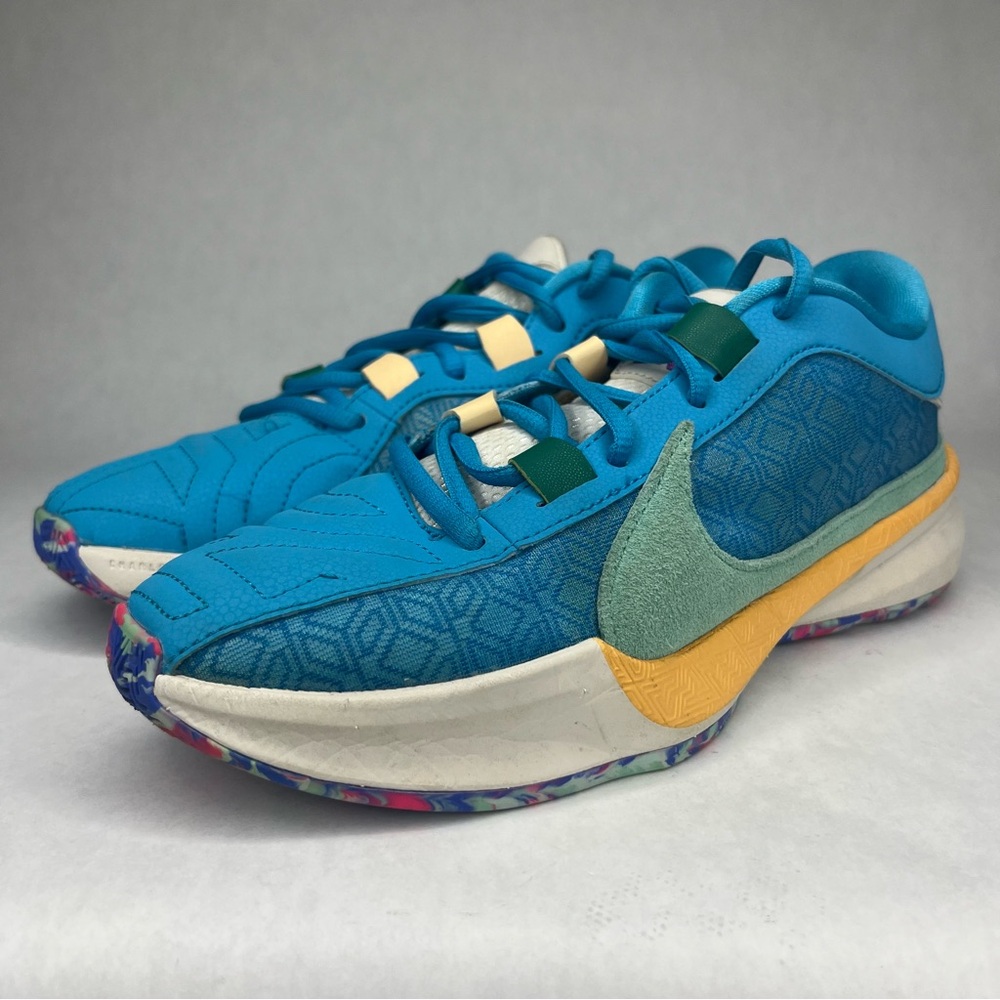 Nike Zoom Freak 5 Greece X Nigeria Basketball Shoes